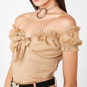 i am gia naomi corset top